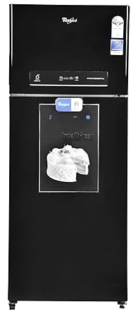 Whirlpool 450 L 2 Star Frost Free Double Door Refrigerator(PRO 465 ELT 3S MIRROR BLACK (I), Mirror Black)