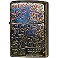 Zippo 2GI-Z5KARA2 Lighter, Gold, Arabesque and Logo, 5 Consecutive Etching, Serial Number Included