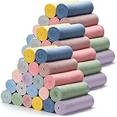 60PCS Pastel Fleece Blankets Bulk 50 X 60, Soft Lightweight Throw Blanket Kit Cozy Blankets Bulk for Bed Sofa Couch Warm Pet Fleece Blanket Set for Wedding Homeless Home Office Travel Gift for Seasons