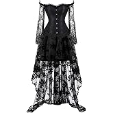 Zhitunemi Corset Tops for Women Renaissance: Plus Size Halloween Costumes Woman 2025 - Ren Faire Corsets for Costume Parties