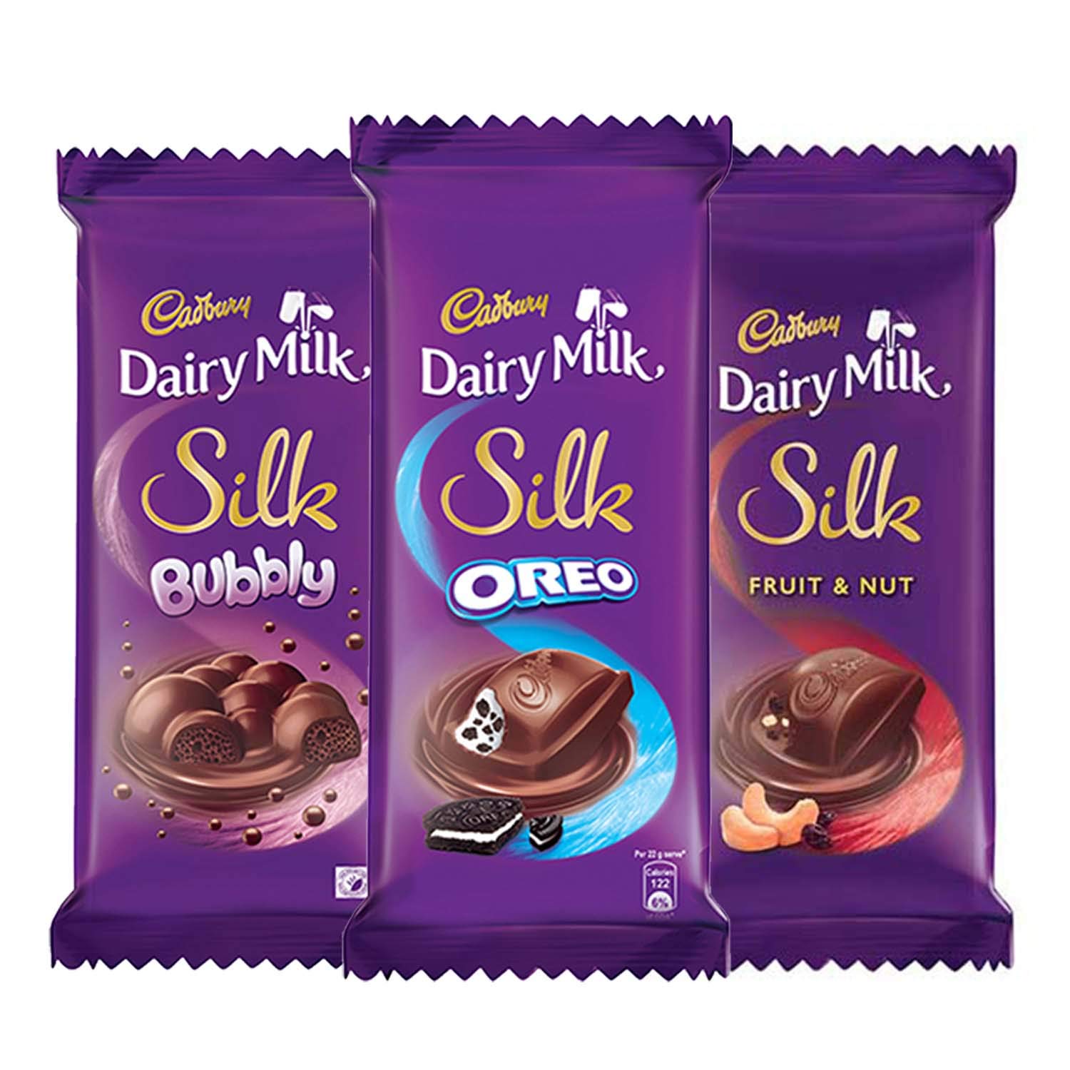Cadbury Dairy Milk Silk Large Chocolates Combo (2 x Silk Oreo 130g and