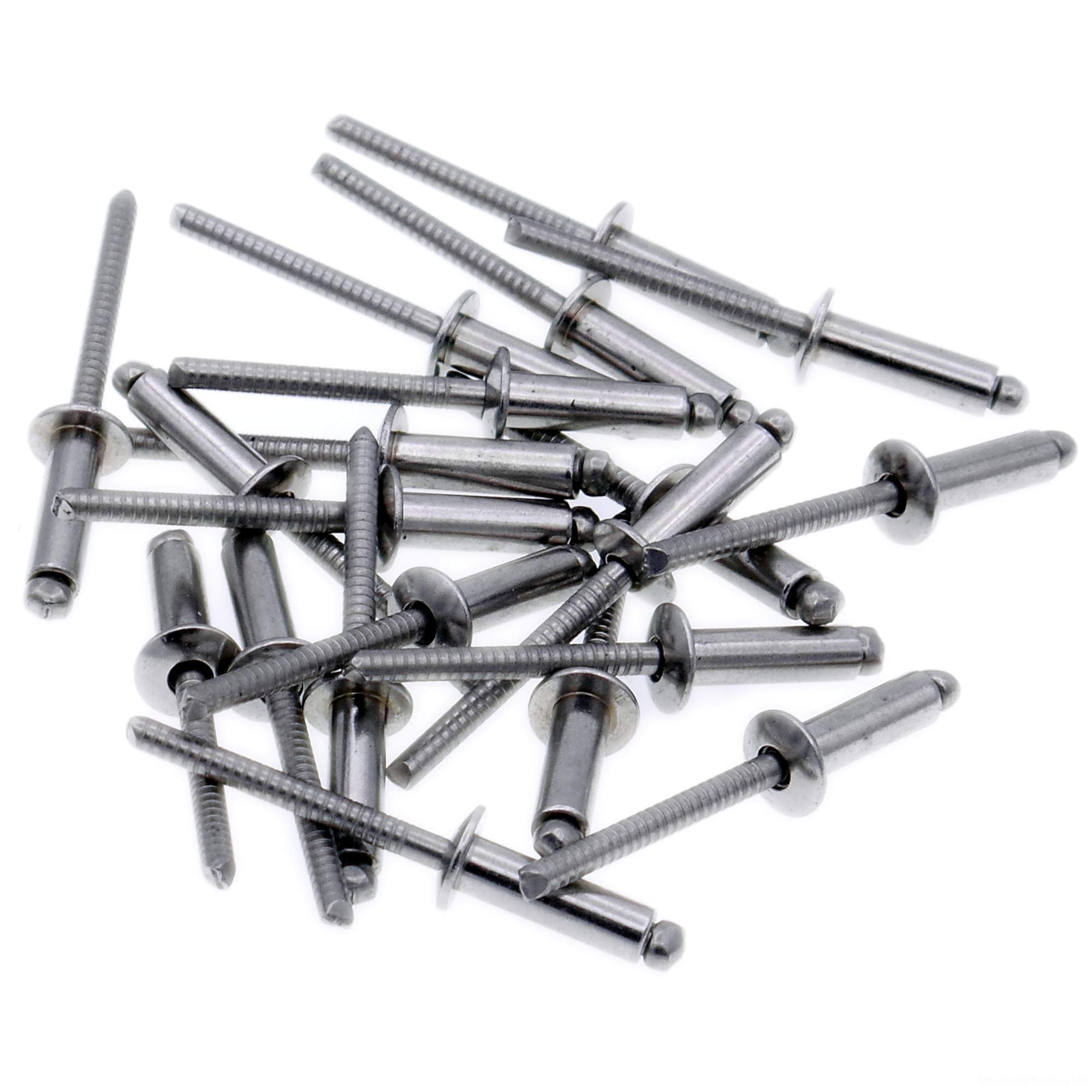 M3 (3mm x 10mm) Dome Blind Rivet - Stainless Steel (A2) (Pack of 20)