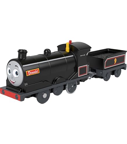 Thomas & Friends – Locomotive Toby Motorisée Avec Wagon – Piles AAA – Dès 3 Ans – Série Tous En Avant !