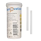 Extra High-Level Chlorine Test Strips, 0-10,000 ppm