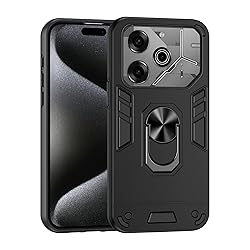 vbsyuwsa Compatible with Tecno Pova 6 Case,Built-in