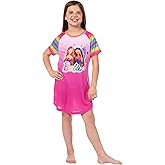 INTIMO Barbie Girls' Doll Magic Fairy Characters Stars Nightgown Sleep Pajama Shirt