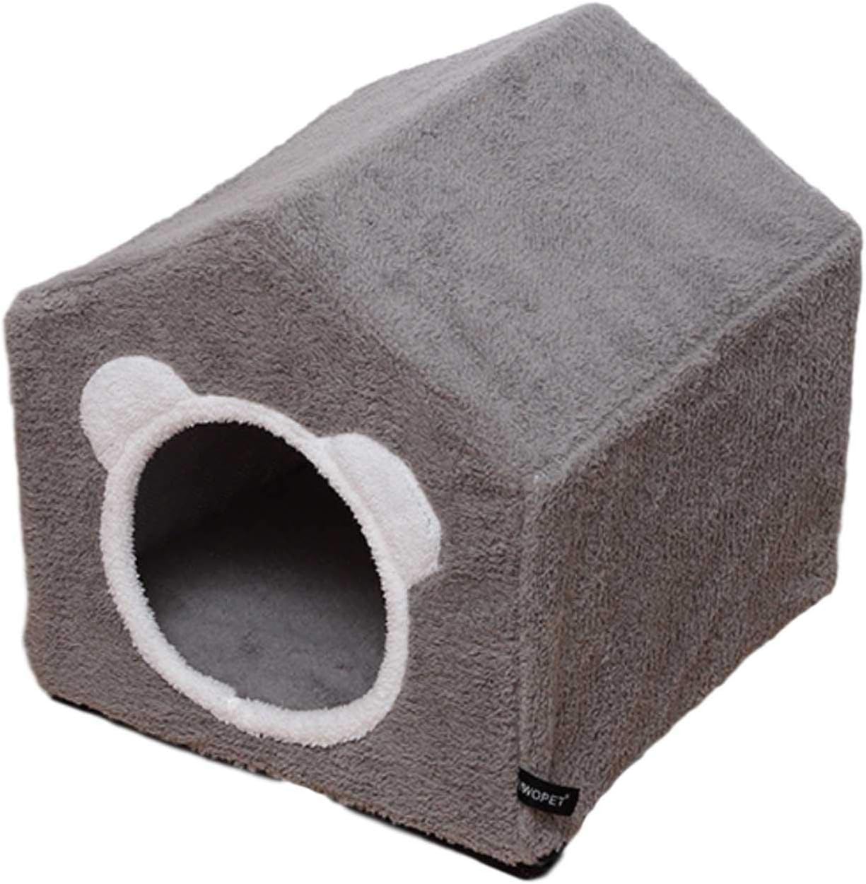 Cat Bed, Removable Washable Pet Bed Indoor Outdoor, Soft Material, Warm