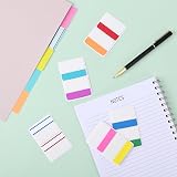 Mr. Pen Sticky Index Tabs 500 Pcs 21 Sets Neon Color Page Markers Binders view 8