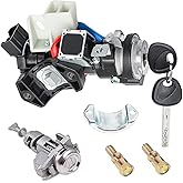81905-2T040 Ignition Lock Switch Assembly，Jaeparbus with Door Lock Cylinder &amp; Keys Fit for Kia Optima 2011-2015 Durability Ignition Lock Cylinder Housing Kit Replace# 81970-2TA00