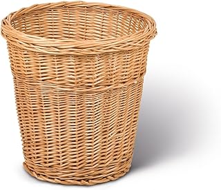 Papierkorb rund, braun, Ø 35cm x H 35cm