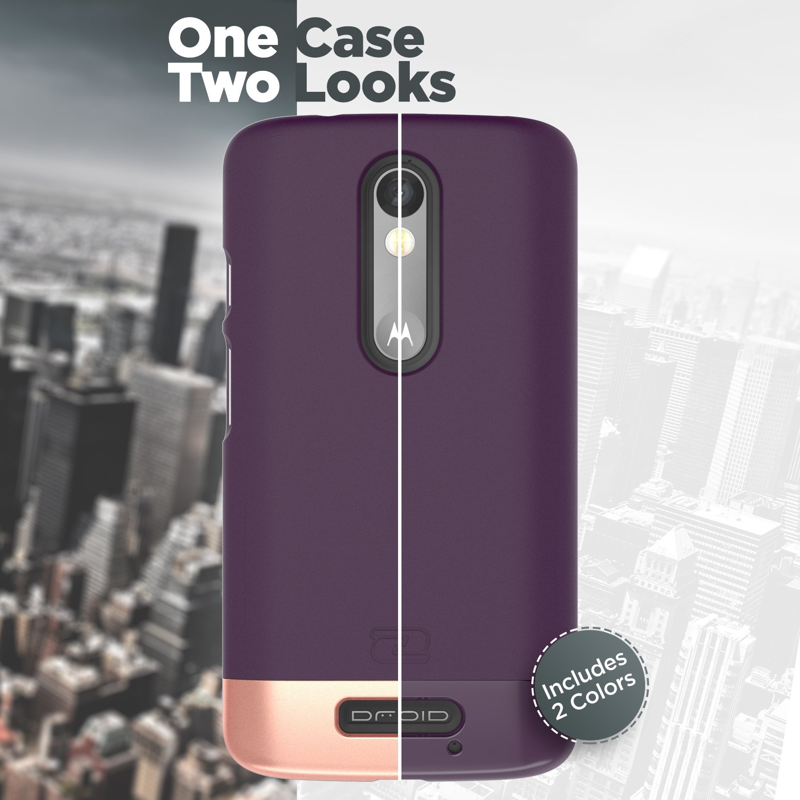 Funda TPU Dura Protección Funda Híbrida Ultra Delgada Para Motorola DROID Turbo 2 - SlimShield, Resistente Y Con Carga Inalámbrica Qi Funda Híbrida Slimshockproof - Foto 3