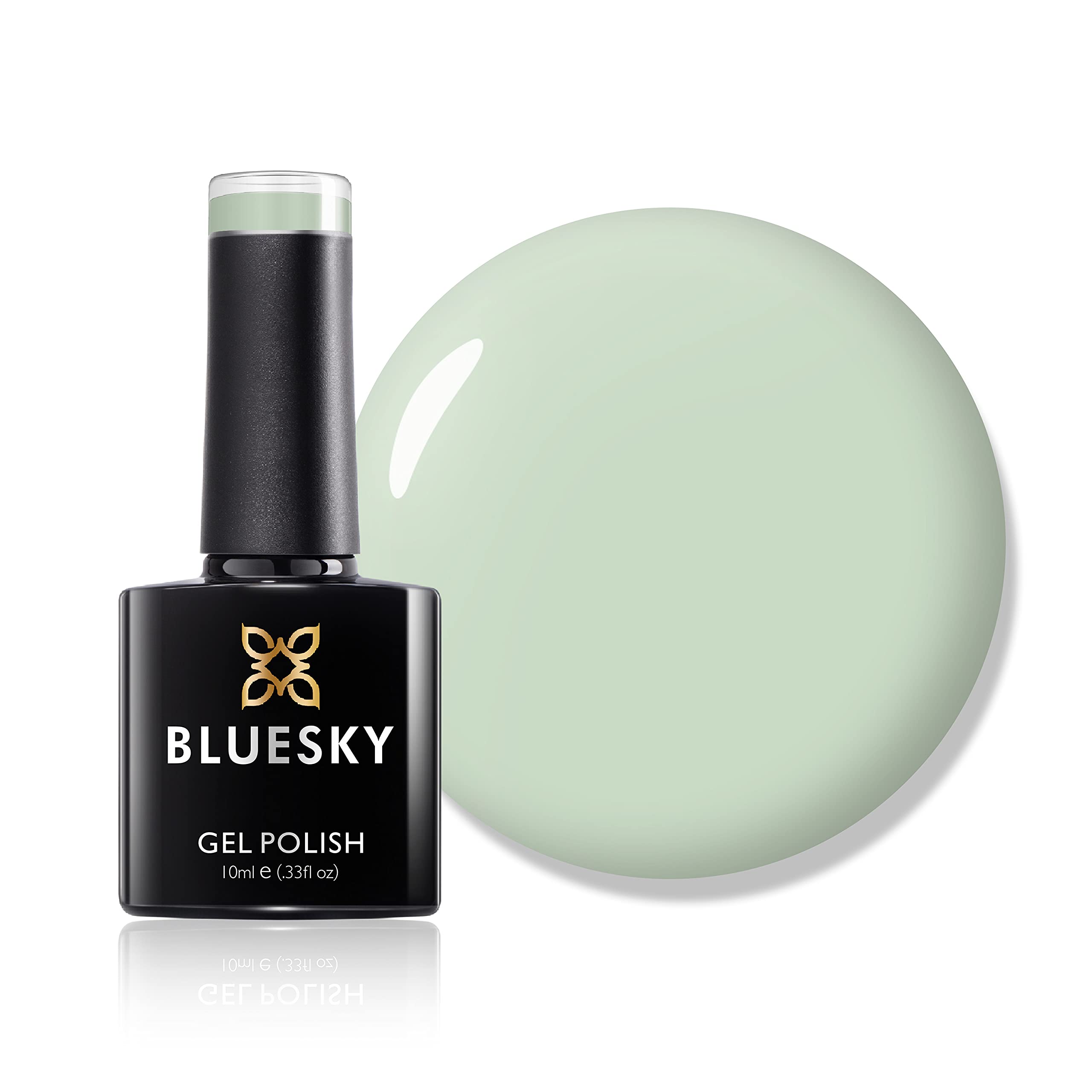 Bluesky Gel Nail Polish, Mint Convertible 80569, Bright, Green, Mint, Long Lasting, Chip Resistant, 10 ml (Requires Drying Under UV LED Lamp) — image 1