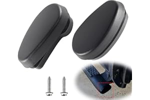 QOOWFEANIG Chrome Tubular Running Board End Cap Cover for 2009-2020 Dodge RAM, Side Step End Cover Replac #68044463AB 6804446