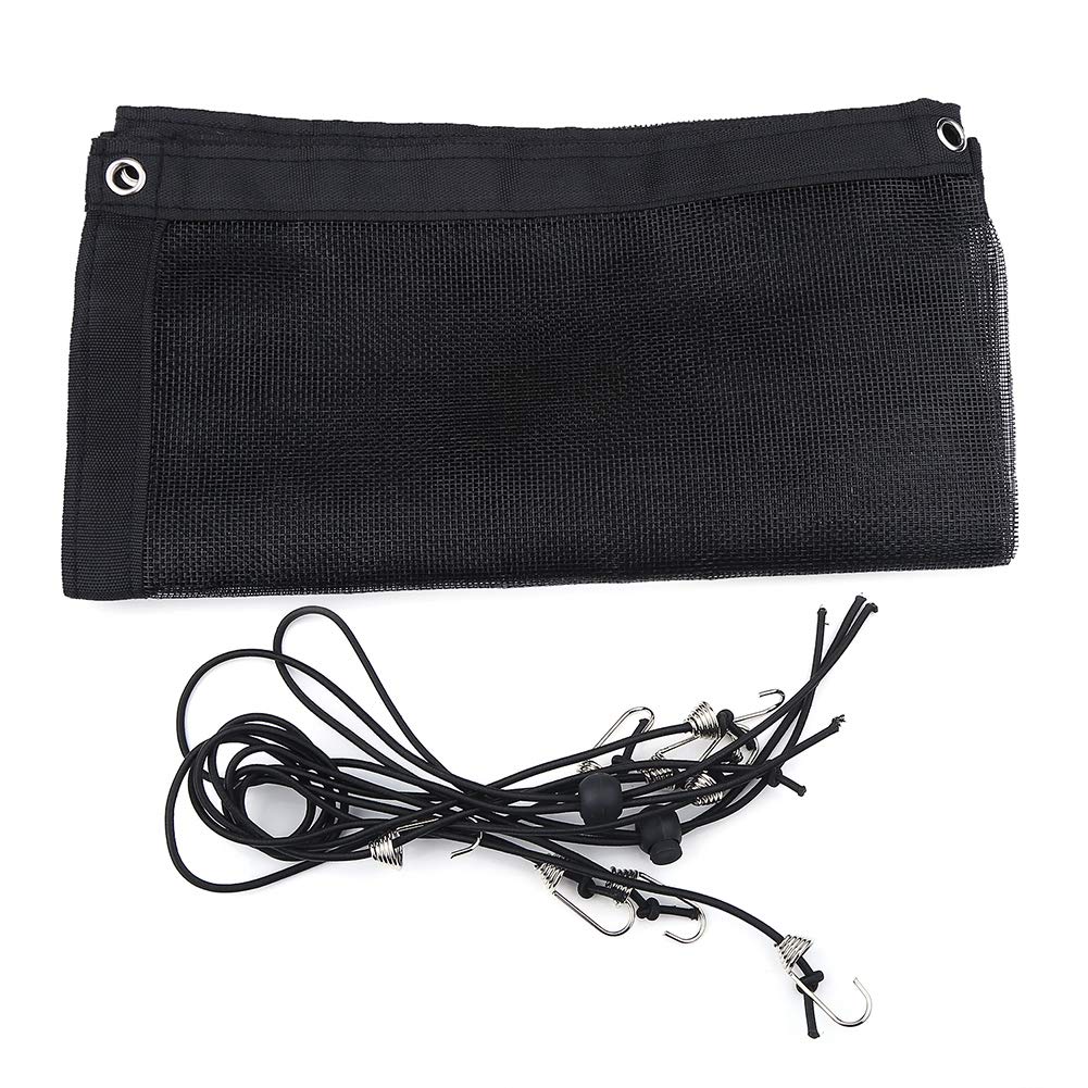 Smandy Universal Car Pet Barrier Safety Net for Dogs - Backseat Travel Mesh Compatible with SUVs, Trucks, and Sedans