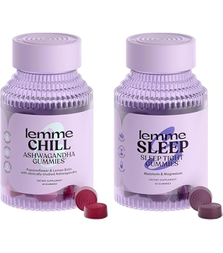 Amazon.com: Lemme Sleep & Purr Bundle - Sleep Gummies, a Drug-Free