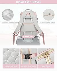 LOVEVOOK Travel Backpack for Women, Carry on