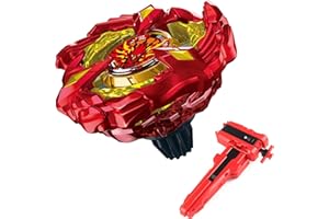 DESAMVAP X-23 Soar Phoenix 9-60GF Deluxe String Launcher and Grip Set with Attack Type Right-Spinning Top Toy, Great Gift for 8 Year Old Boys and Girls