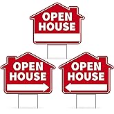 T&R (2 Pack) Large Stop Slow Sign With Handle, 18 X 18 Inches Double Sided Stop/Slow Traffic Sign, Rust Free Aluminum Reflective, Weather Resistant