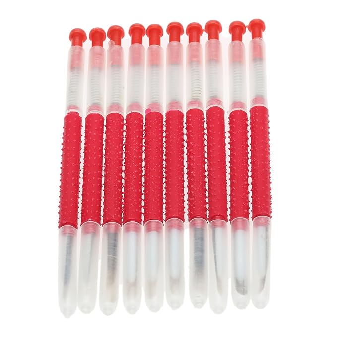 Dophee 10Pcs Beekeepers Chinese Königin Verpflanzen Bienenzucht Werkzeug Retractable Typ