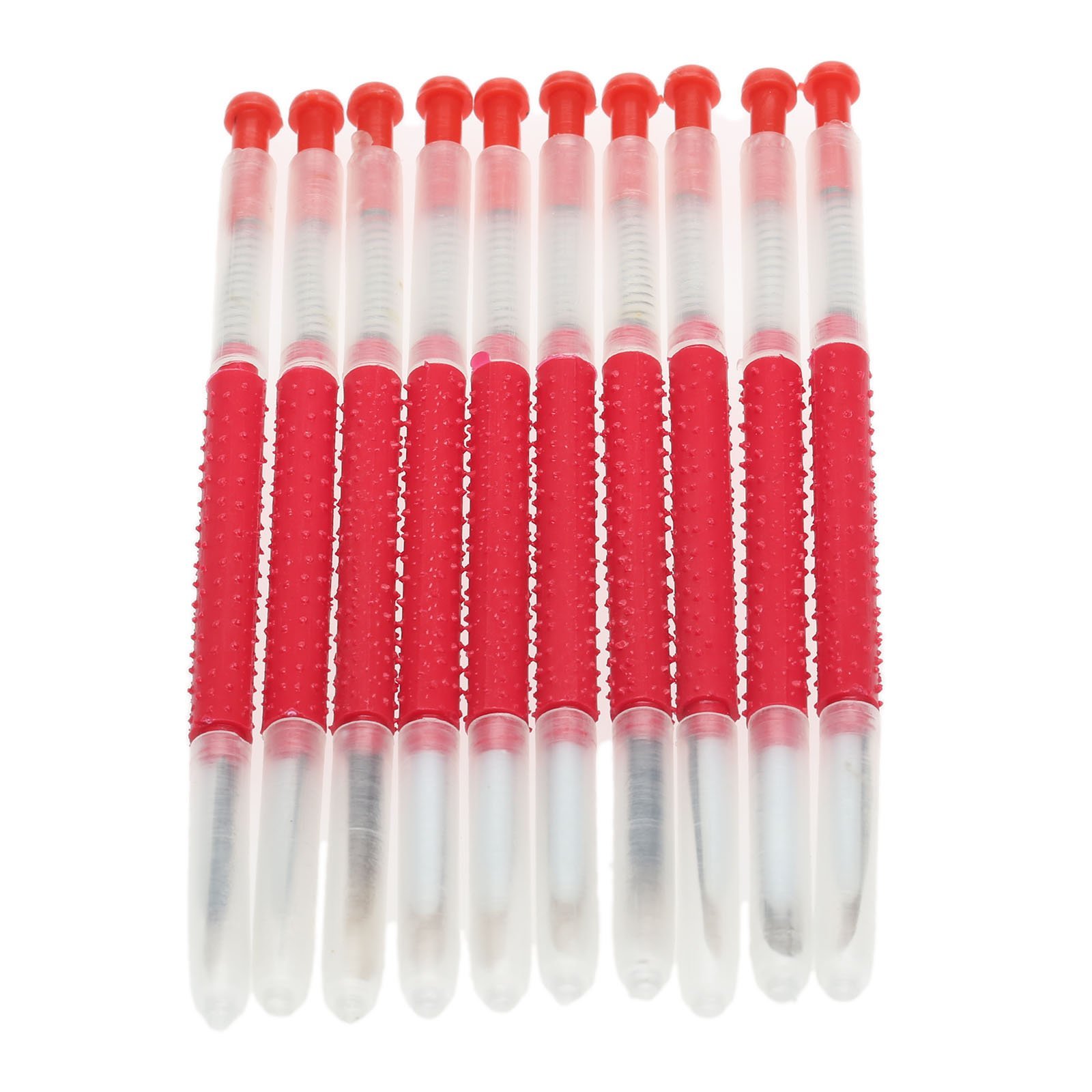 Dophee 10Pcs Grafting Beekeeping Tool Beekeepers Chinese Queen Rearing Retractable Type