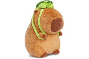 Capybara Plush, 8.6"/22cm Cartoon Capybara Plushies Stuffed Animal Plush Doll Toys Cute Kawaii Plush for Kids Adults,Birthday