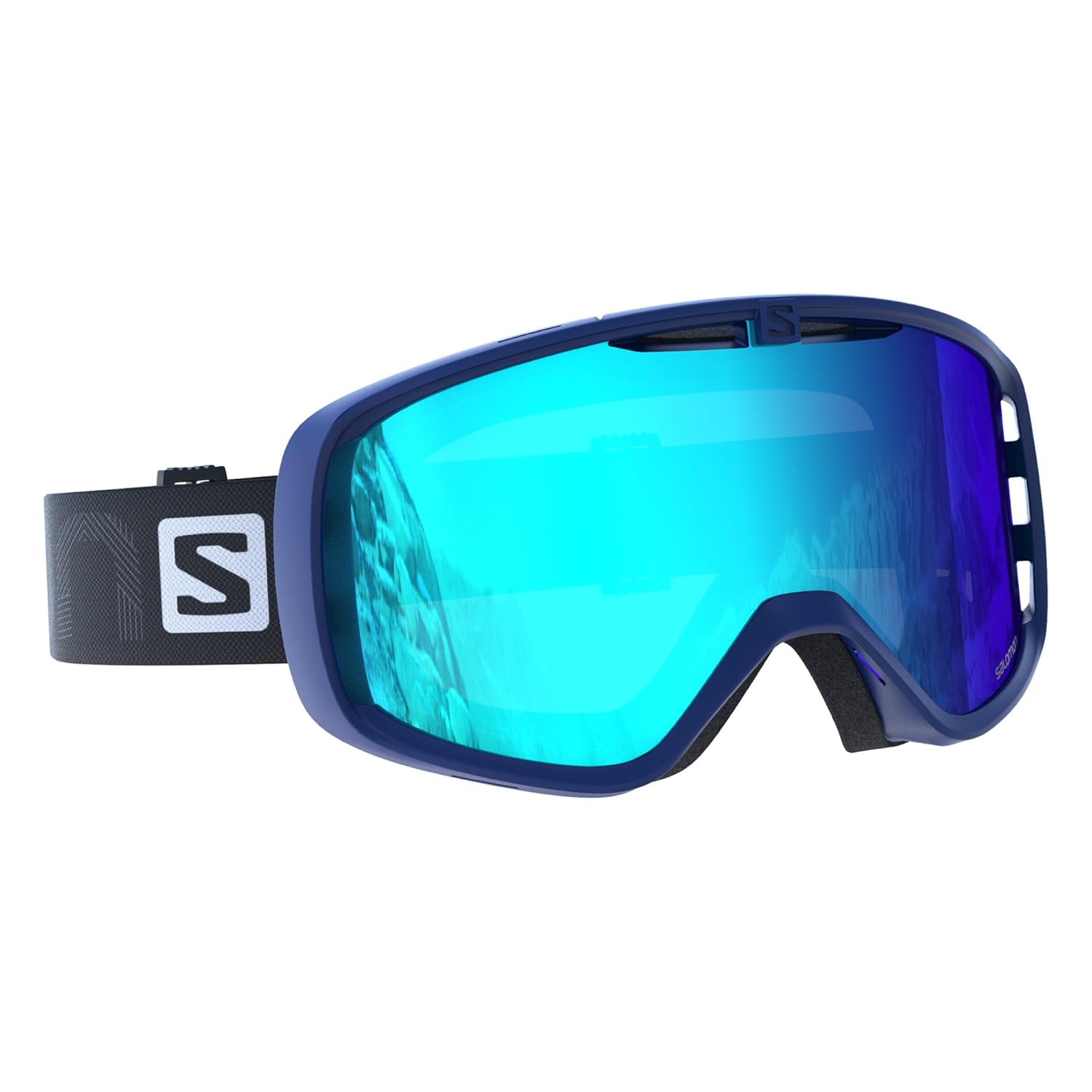 Salomon, Unisex Ski Goggles, For eyeglasses wearers, Variable Weather