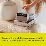 Pure Moment Bedside Office Alarm Clock DAB+ FM Bluetooth Sleep Sounds White view 5