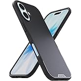 Smartish® iPhone 17 MagSafe Case - Gripmunk Magnetic Slim Case [Lightweight + Protective] Thin Grip Cover with Microfiber Lining for Apple iPhone 17 - Black Tie Affair