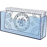 Waterproof Paper Towel holder, Acrylic Napkin Holder, Plastic Napkin Dispenser for Home, Office (Fluorescent Blue)