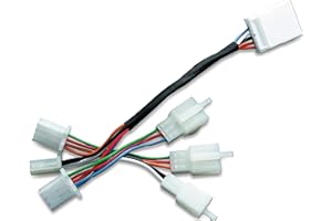 Kuryakyn 3241 Motorcycle Accessory: Plug & Play Rear Accessory Harness for 2001-10 Honda Gold Wing GL1800 Motorcycles , black