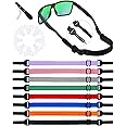 HORNYPOOT Kids Glasses Strap for Boys Girls(6.5-10in),Silicone Eyeglasses Straps for Women Men, Toddler Glasses Strap