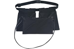 HEAL N HOPE Drain Holder After Tummy Tuck Mastectomy Belt Pouch Shower Bag for Breast Cancer Post Surgery Supplies JP Drainage Bulb Pocket Recovery Patients Women Black