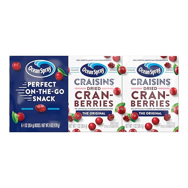 OCEAN SPRAY® CRAISINS® ORIGINAL DRIED CRANBERRIES, DRIED FRUIT,...