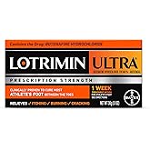 Lotrimin Ultra 1 Week Athlete's Foot Treatment, Prescription Strength Butenafine Hydrochloride 1%, Cures Most Athlete’s Foot Between Toes, Cream, 1.1 Oz