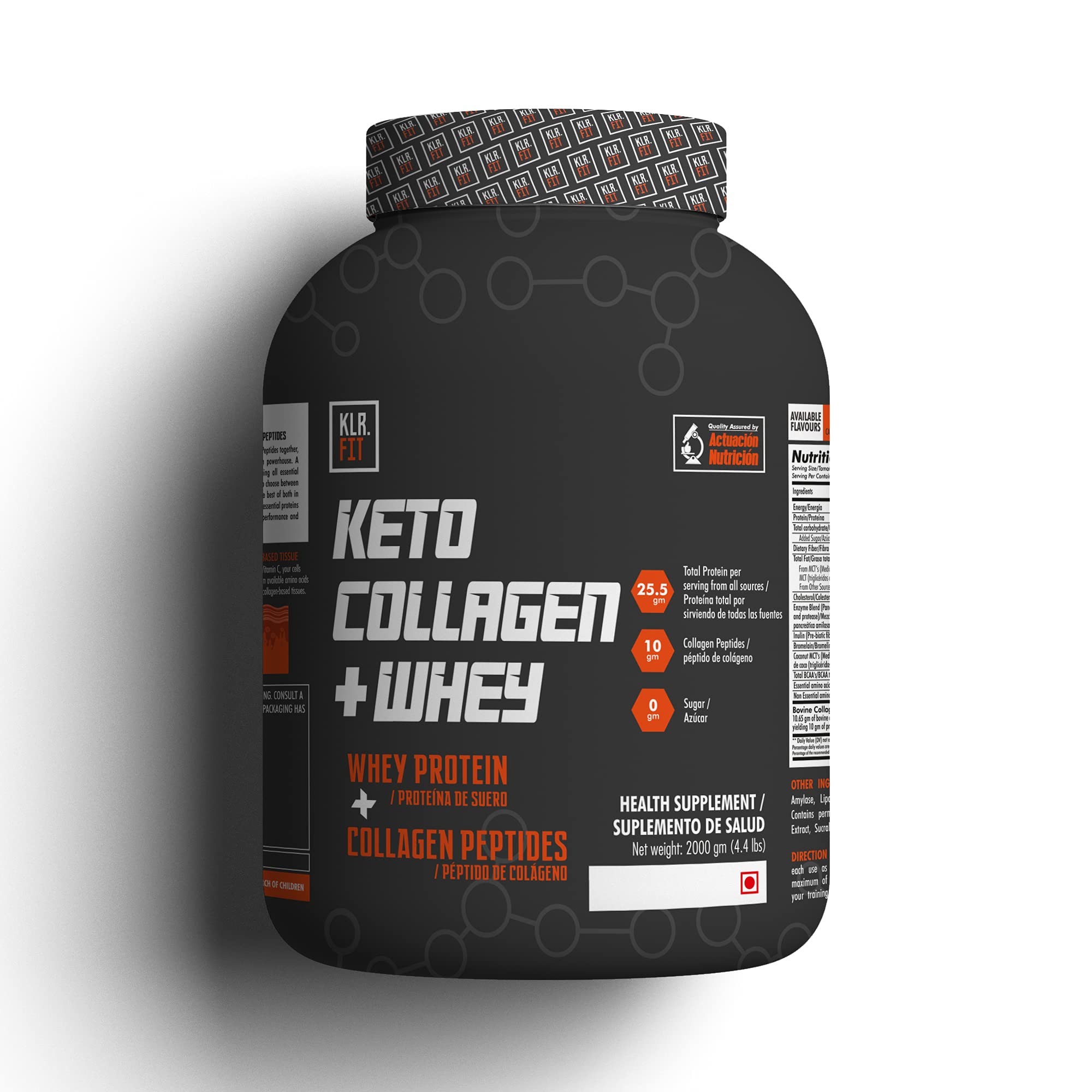 Buy Klr.Fit Keto collagen peptides and whey protein Powerhouse