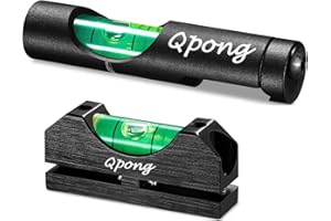 Qpong Scope Leveling Kit Picatinny Scope Level Magnetic Universal Leveling Tool with High-Precision Bubble Leveling System