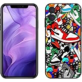 NWBZBH Compatible with iPhone 16 Case for Cool Boys and Men, Basketball Shoes Sneaker Cute Aesthetic Color Ways Soft TPU Cute Funny Glossy Cover Graphics Sports Design