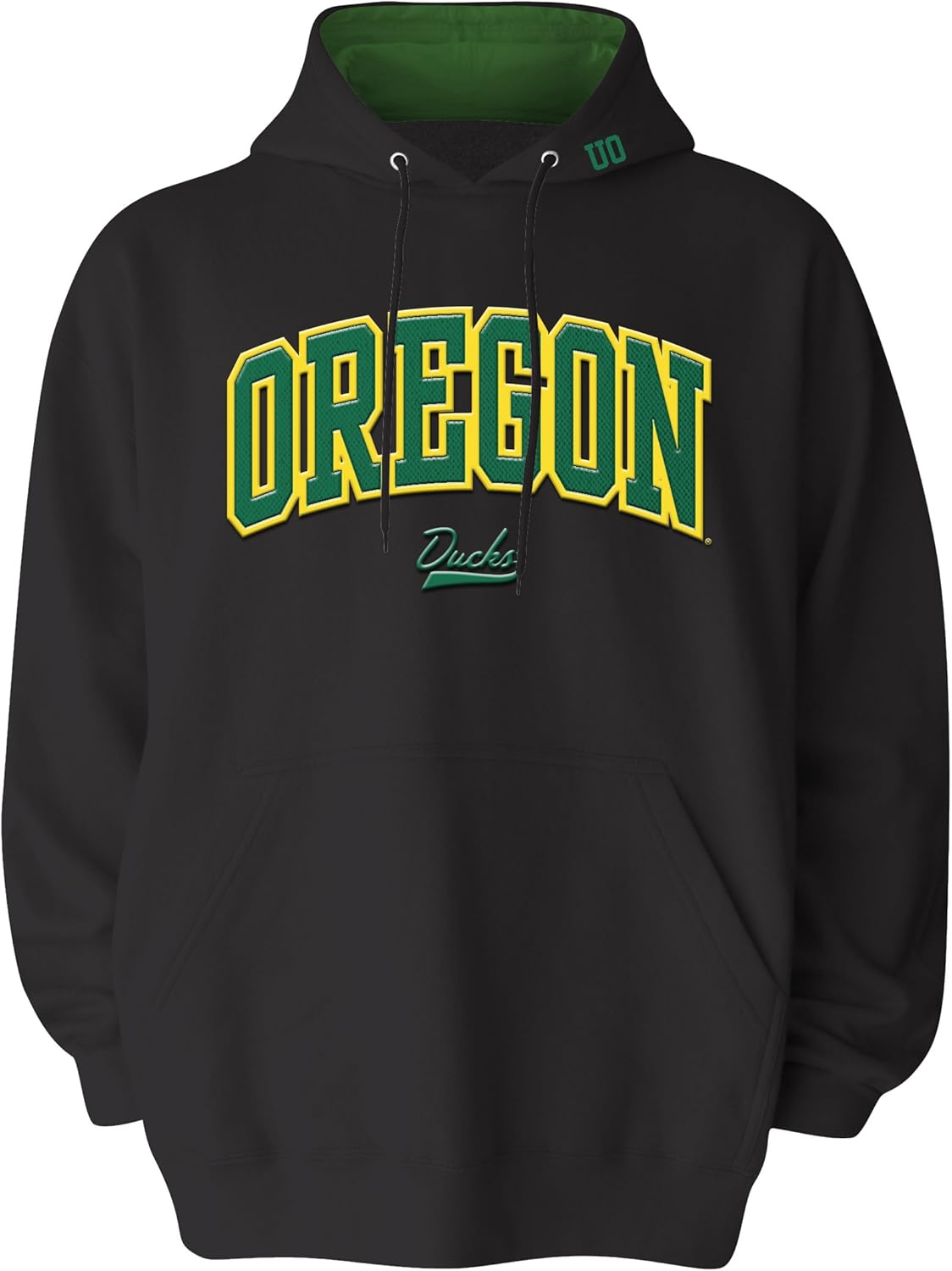 NCAA Men's Oregon Ducks Hooded Sweatshirt (Black, XLarge) Amazon.in Clothing & Accessories