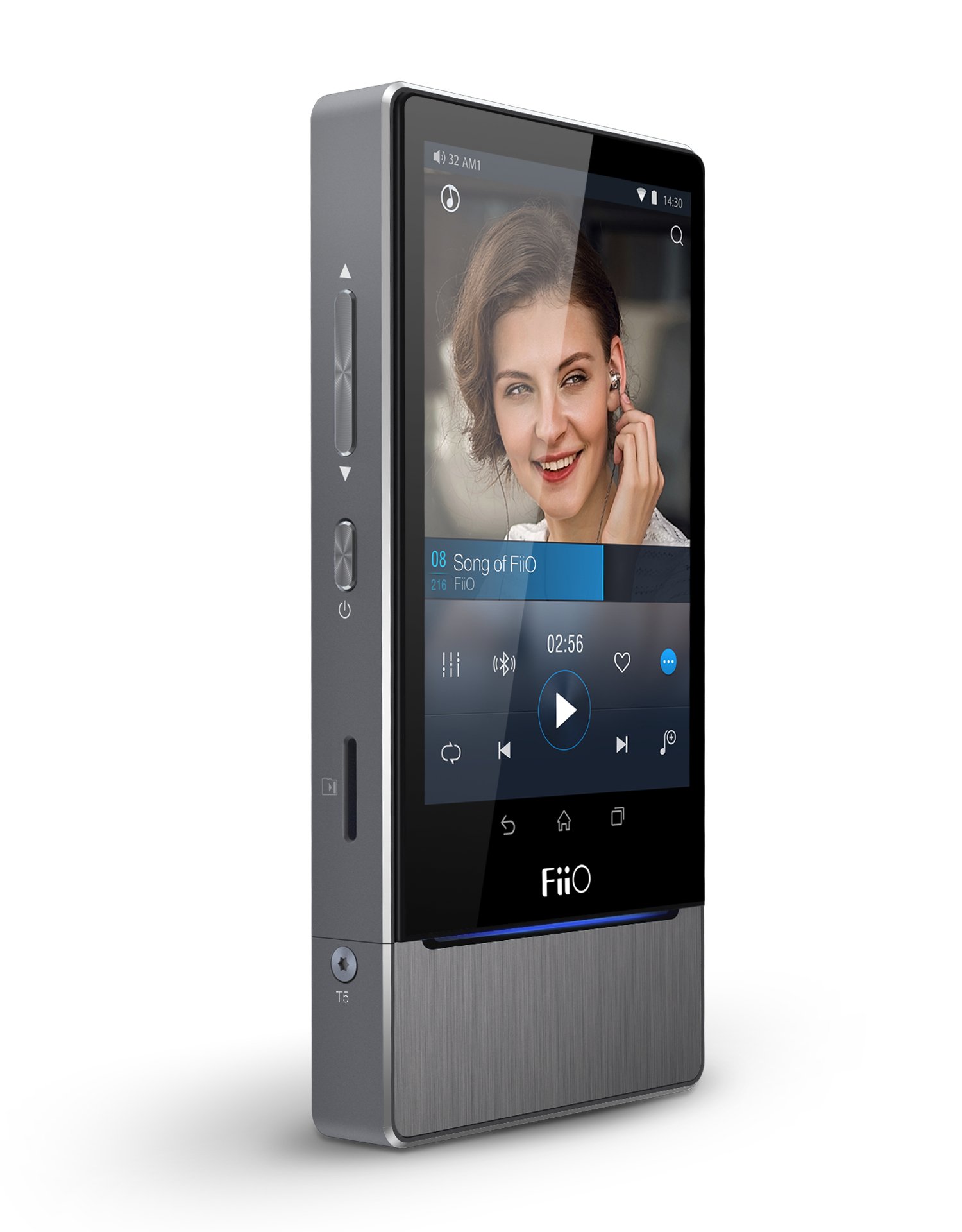 FiiO X7 Titanium MP4 Player 32 GB – MP3 Player (MP4 Player, 32 GB, TFT, USB 2.0, 220 g, Titanium)