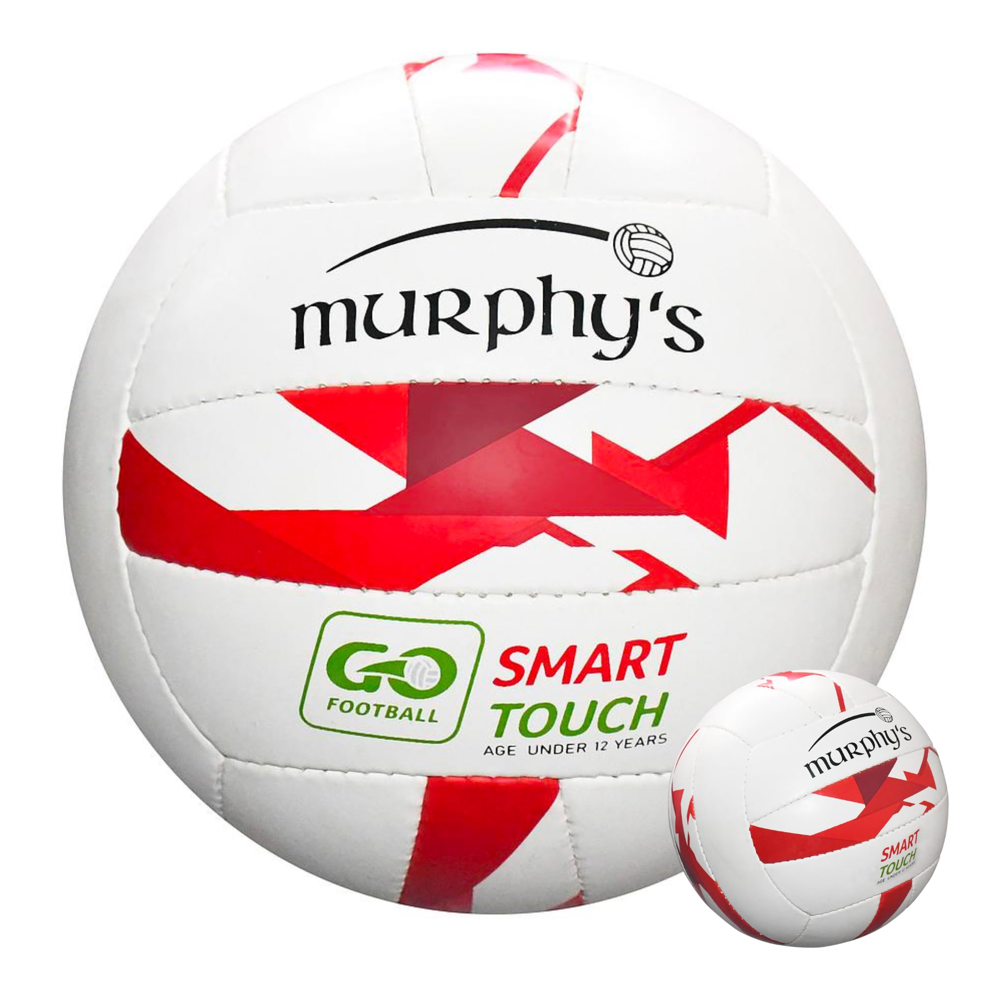 Murphy's Unisex Gaf1003 Murphy s Gaelic Footballs, White, 4 Smart Touch UK