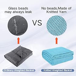 Guohaoi Knitted Weighted Blanket,Home Décor