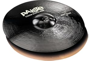Paiste 15 Inches Color Sound 900 Black Hi-Hat Cymbals