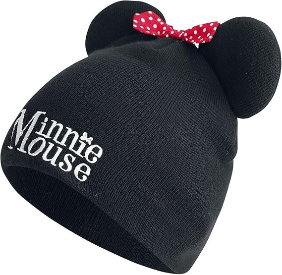 minnie mouse wooly hat