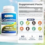 Best Naturals L-Carnitine 1000mg 60 Tablets view 2