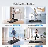 Mobvoi Walking Pad Smart AI Treadmill Under Desk 6KMH Remote LED view 2