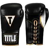 Title Boxeo Mexican Leather Lace Training Gloves Quatro