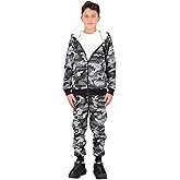 TONY HAWK Boys Hoodie and Jogger Set | Fleece Sherpa Lined Hooded Sweatshirt and Sweatpants for kids