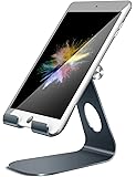 iPad St&auml;nder Verstellbare, Lamicall Tablet Staender : Universal Halter, Halterung, Dock, Wiege f&uuml;r iPad Pro 10.5 / 9.7, iPad Air 2 3 4, iPad mini 1 2 3 4, Samsung Huawei E-Reader und Google Nexus 7 10 4 Tablette Schreibtisch, andere Tab Smartphone 5''-13'' - Grau