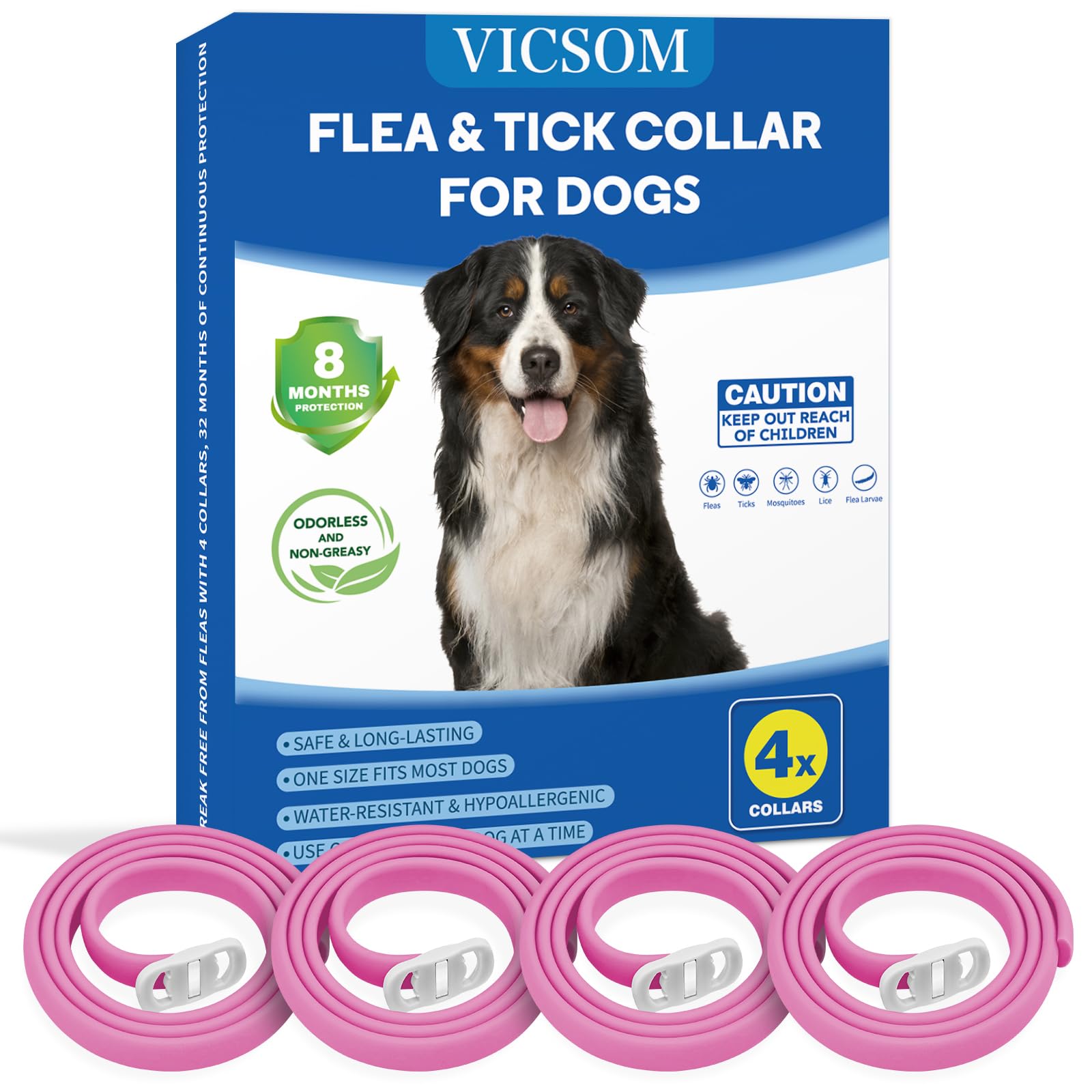 Natural Canine Flea Collar Earth Animal Nature's Protection™ Flea