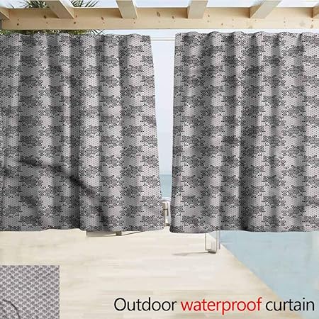 Amazon Com Marymunger Outdoor Waterproof Curtains Victorian Lace